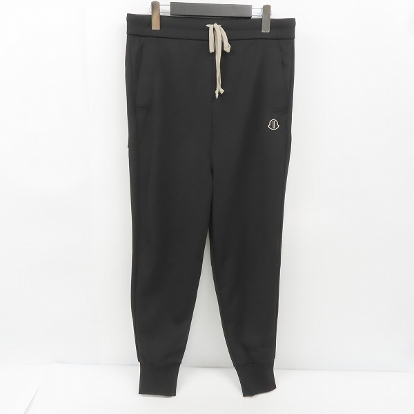 実際に弊社で買取させて頂いた【JPタグ】Rick Owens×Moncler/リックオウエンス×モンクレール PANTALONE DRAWSTRING JOGGERS ジョガーパンツ/S