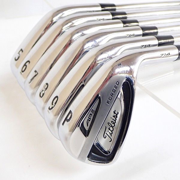 実際に弊社で買取させて頂いたTitleist/タイトリスト 714 AP2 アイアン #5～9,Pw 6本セット NSPRO 950GH FLEX：S