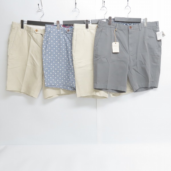 実際に弊社で買取させて頂いた【未使用】BROOKS BROTHERS/ブルックスブラザーズ ハーフパンツ/36 4点セット