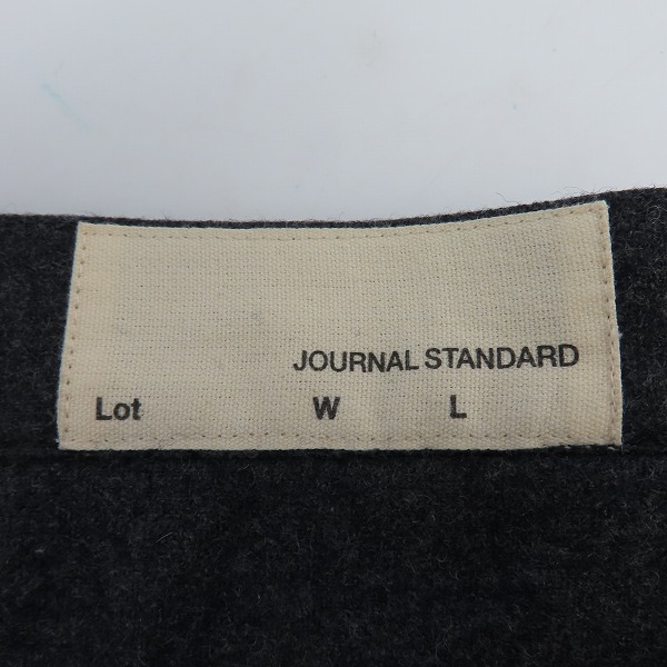 実際に弊社で買取させて頂いたJOURNAL STANDARD/ジャーナルスタンダード ウールスラックスパンツ Sの画像 2枚目
