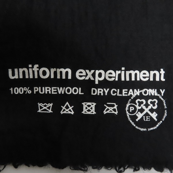 実際に弊社で買取させて頂いたuniform experiment/ユニフォームエクスペリメント WOOL STOLE/ウールストールの画像 1枚目