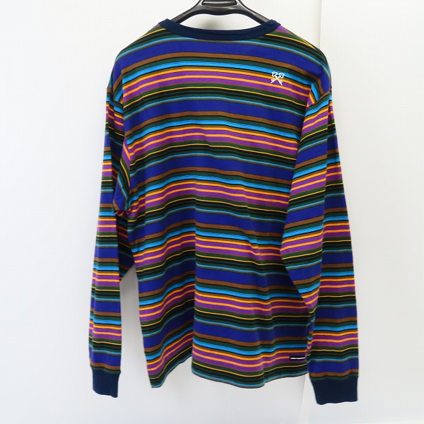 実際に弊社で買取させて頂いたuniform experiment/ユニフォーム エクスペリメント 21SS L/S CLASSIC BORDER ボーダーカットソー UE-210038/2の画像 1枚目