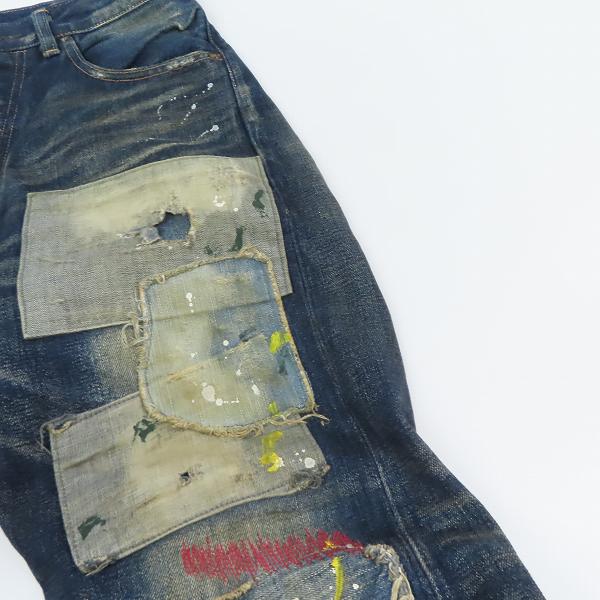 LEVIS/リーバイス 501XX 1955モデル/LVC レイバークラッシュド デニム