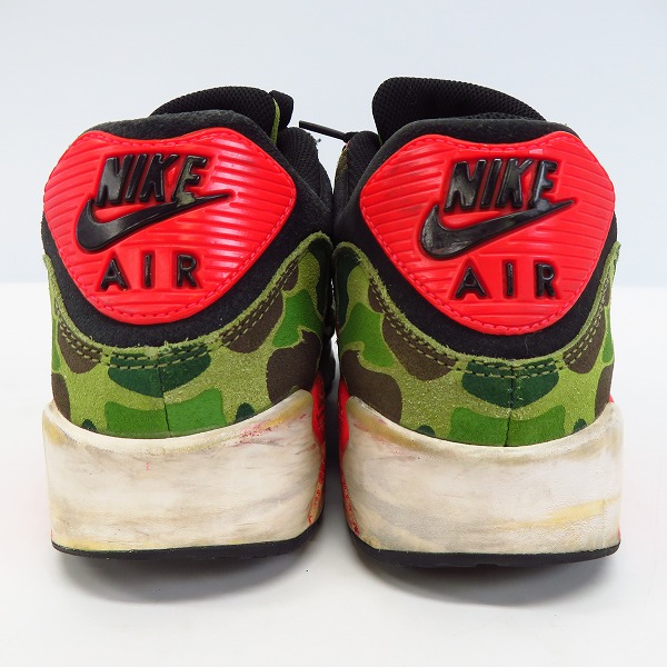 実際に弊社で買取させて頂いたNIKE×ATMOS/ナイキ×アトモス AIR MAX 90 PREMIUM ハンターカモ 333888-025/27.0の画像 1枚目