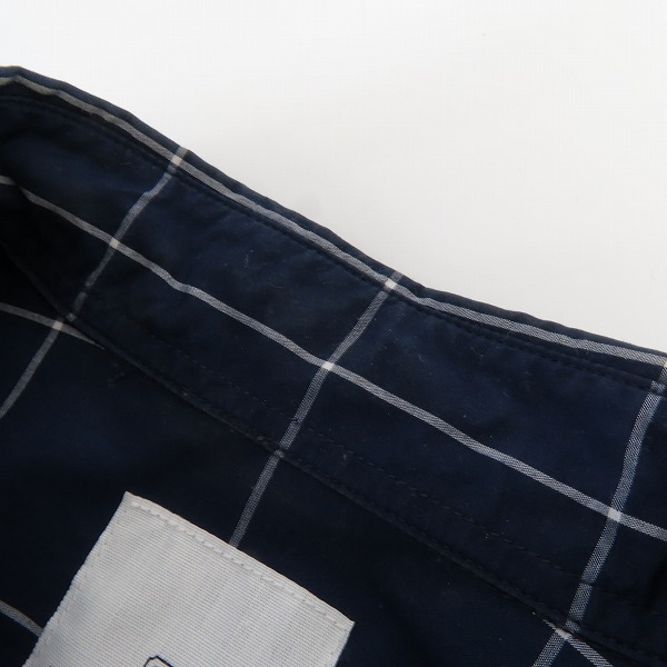 実際に弊社で買取させて頂いたuniform experiment/ユニフォームエクスペリメント DRIPPING MIL B.D SHIRT 長袖シャツ UE-202031/2の画像 3枚目