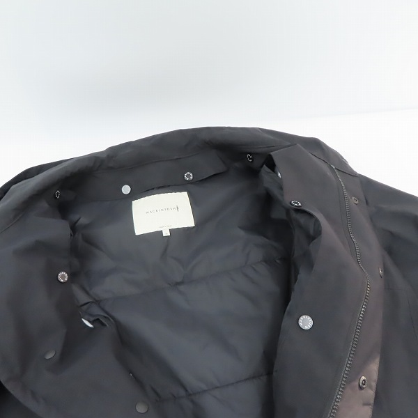 実際に弊社で買取させて頂いたMACKINTOSH/マッキントッシュ ナイロンコート/36の画像 4枚目