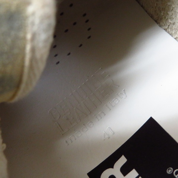 実際に弊社で買取させて頂いたGOLDEN GOOSE/ゴールデングース レザースニーカー/41の画像 5枚目