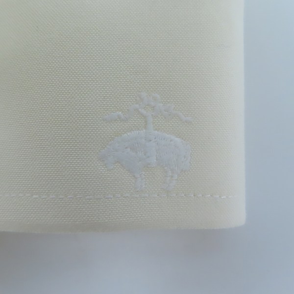 実際に弊社で買取させて頂いたBROOKS BROTHERS/ブルックスブラザーズ 無地 コットン 長袖シャツの画像 4枚目