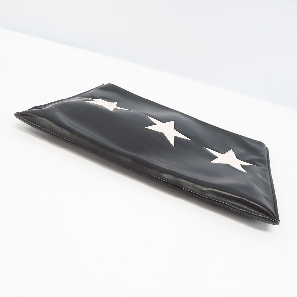 実際に弊社で買取させて頂いたGIVENCHY/ジバンシィ スター/ロゴ ジップクラッチバッグ/ポーチの画像 2枚目