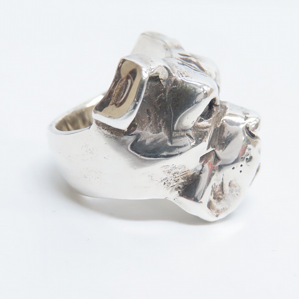 実際に弊社で買取させて頂いたTHE GREAT FROG/グレートフロッグ Bulldog Ring/ブルドッグリング/13号の画像 4枚目