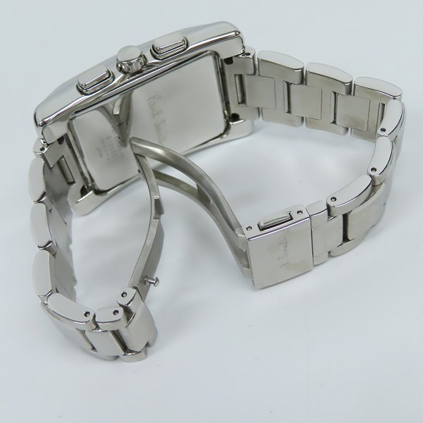 実際に弊社で買取させて頂いたPaulSmith/ポールスミス クロノグラフ 腕時計 F511-S055415【動作未確認】の画像 2枚目
