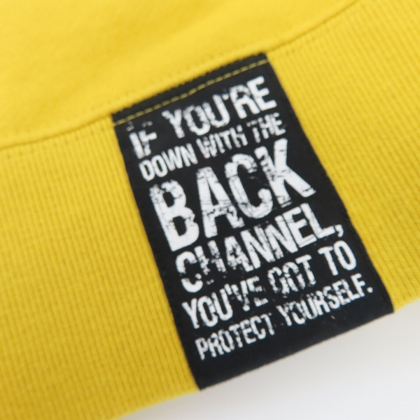 実際に弊社で買取させて頂いたBackChannel/バックチャンネル 刺繍ロゴ クルーネック スウェット/Lの画像 5枚目