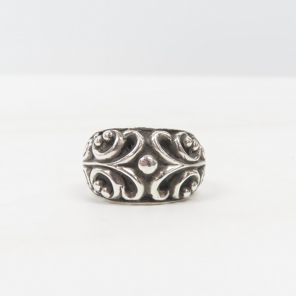 実際に弊社で買取させて頂いた【ギャラ付き】STANLEY GUESS/スタンリーゲス リムドフィリグリー リング/21号の画像 1枚目