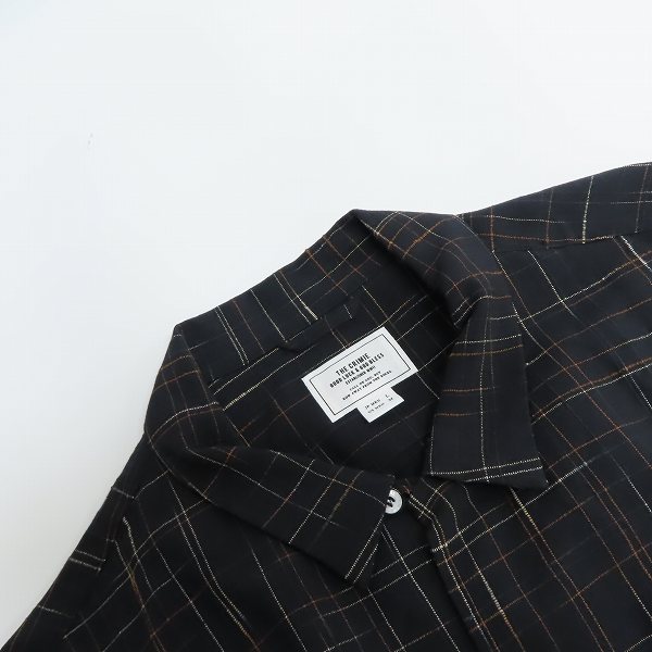 実際に弊社で買取させて頂いたTHE CRIMIE/クライミー 長袖チェックシャツ/Lの画像 4枚目