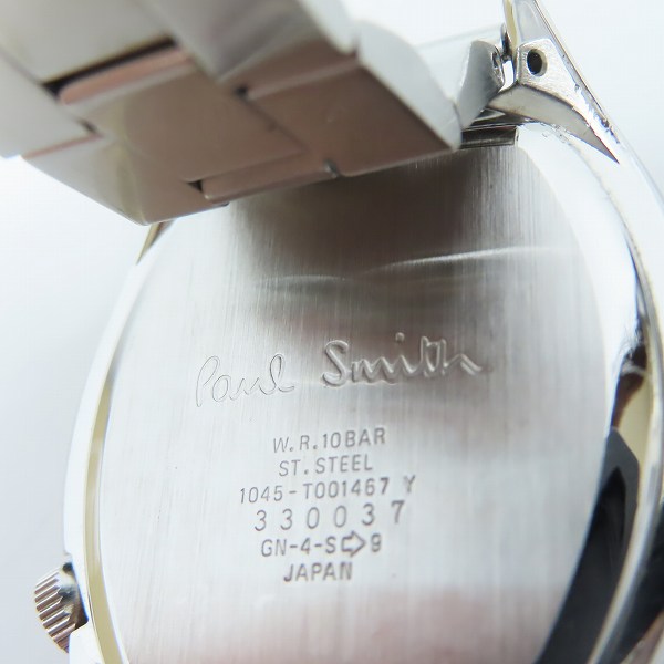 実際に弊社で買取させて頂いたPaulSmith/ポールスミス クオーツ腕時計 1045-T001467【動作未確認】の画像 3枚目