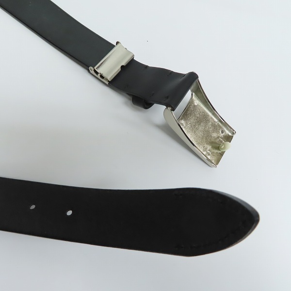 実際に弊社で買取させて頂いたJean Paul GAULTIER/ジャンポール ゴルチエ プレーンバックル レザーベルトの画像 3枚目