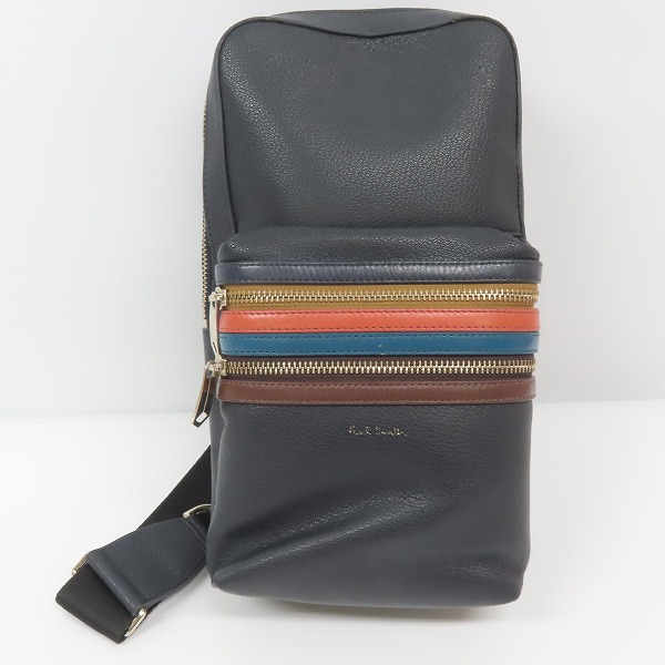 実際に弊社で買取させて頂いたPaul Smith/ポールスミス シグネチャージップ ボディバッグ/ショルダーバッグ PSN480