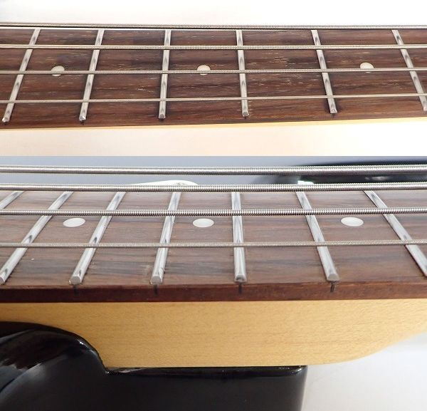 実際に弊社で買取させて頂いた★BUSKER'S/バスカーズ プレシジョンベースタイプ BLACK エレキベース ソフトケース付の画像 3枚目