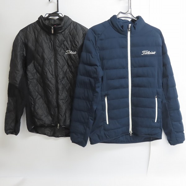実際に弊社で買取させて頂いたTitleist/タイトリスト 中綿 ジャケット /L 2点セット