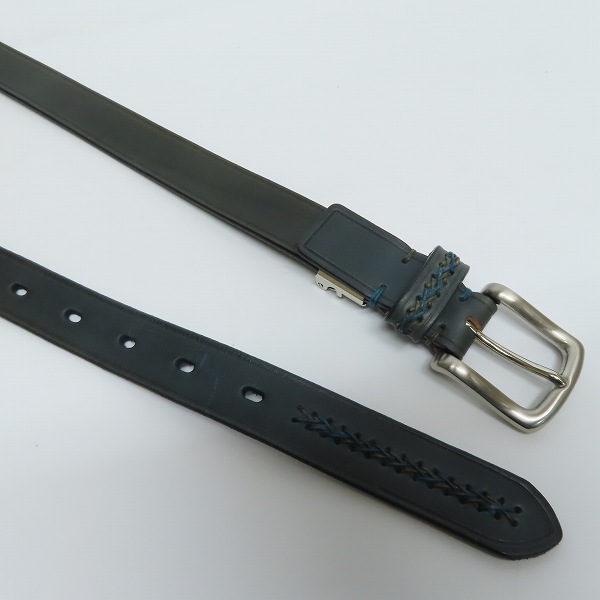 実際に弊社で買取させて頂いたPaul Smith collection/ポールスミスコレクション シングルピンバックル プレーンレザーベルトの画像 2枚目