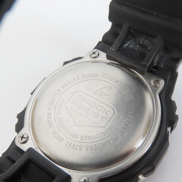 実際に弊社で買取させて頂いたG-SHOCK×EDIFICE/Gショック TOKYO DESIGN PROJECT/東京デザインプロジェクト DW-5600BC-1AJR【動作未確認】の画像 3枚目