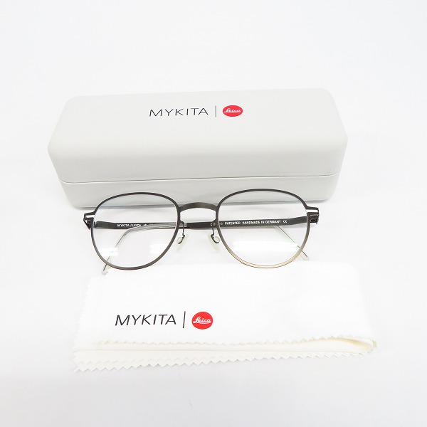 実際に弊社で買取させて頂いたMYKITA×Leica/マイキータ×ライカ 度入り眼鏡/メガネフレーム/アイウェア ML09-Collectionの画像 8枚目