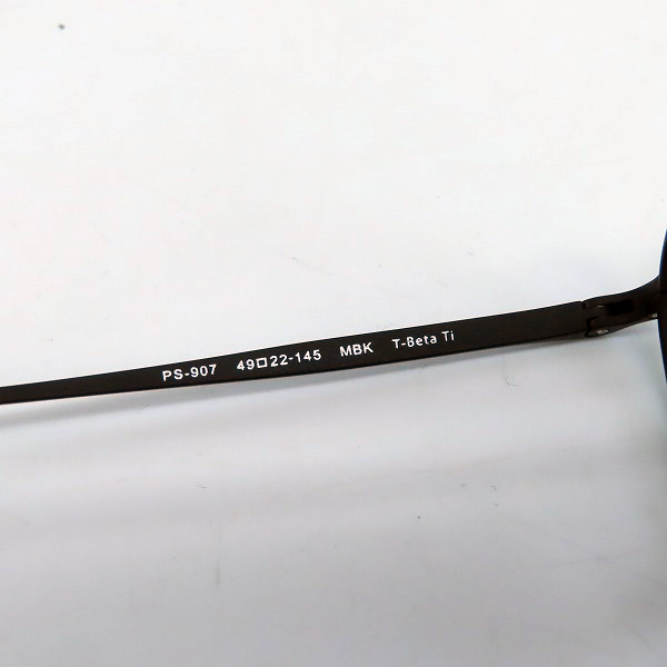 実際に弊社で買取させて頂いたPaul Smith/ポールスミス ラウンド サングラス T-Beta Ti PS-907の画像 5枚目