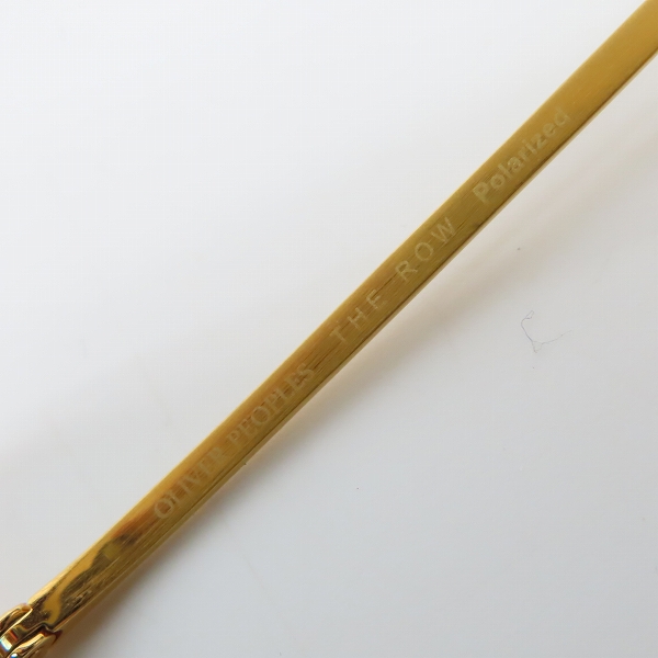 実際に弊社で買取させて頂いたOLIVER PEOPLES/オリバーピープルズ 偏光レンズ/ツーブリッジ/ティアドロップ型 メガネフレーム OV1246STの画像 6枚目