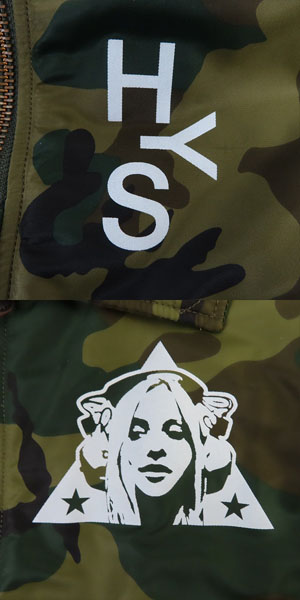 HYSTERIC GLAMOUR/ヒステリックグラマー HYS84 パッチ リメイク