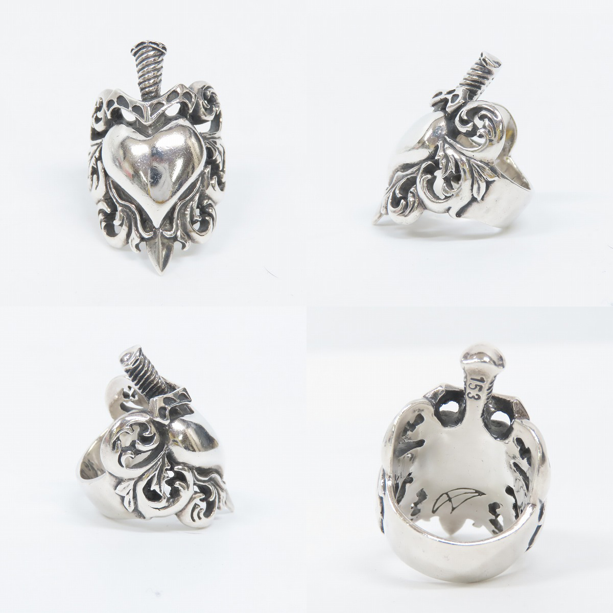 実際に弊社で買取させて頂いた【ギャラ付き】CRAZY PIG/クレイジーピッグ アニバーサリーリング トゥルーラブ 17-17.5号の画像 1枚目