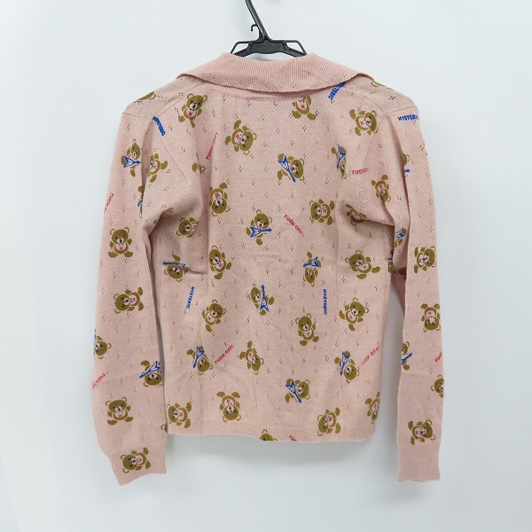 実際に弊社で買取させて頂いたGRUNGE POPS HYSTERICS/ヒステリックグラマー ウール アンゴラ ニットポロ Fの画像 1枚目