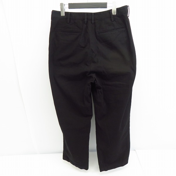 実際に弊社で買取させて頂いたJOURNAL STANDARD TRISECT2/ジャーナルスタンダード コットンパンツ ブラック/Mの画像 1枚目