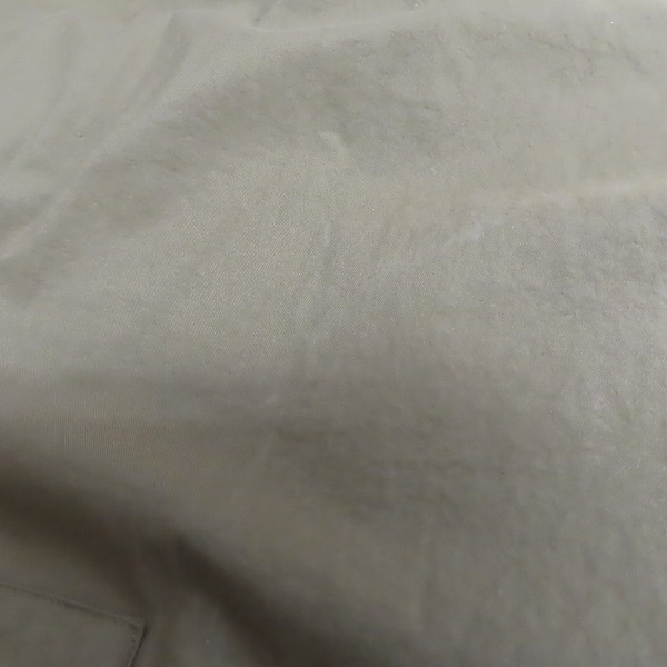実際に弊社で買取させて頂いたBarbour/バブアー OS BURGHLEY-MU-TECH/ナイロン カーキ ロングコート 2002271/36の画像 6枚目