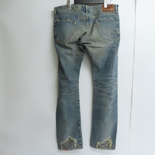 HYSTERIC GLAMOUR/ヒステリックグラマー HSR加工 クラッシュ/リペア 