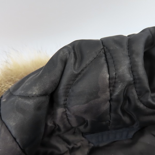 実際に弊社で買取させて頂いたuniform experiment/ユニフォームエクスペリメント PADDED MILITARY FUR COAT ファーコート UE-167057/2の画像 4枚目