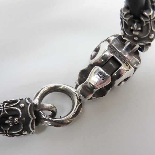 実際に弊社で買取させて頂いたDEAL DESIGN/ディールデザイン レザー ブレスレットの画像 6枚目