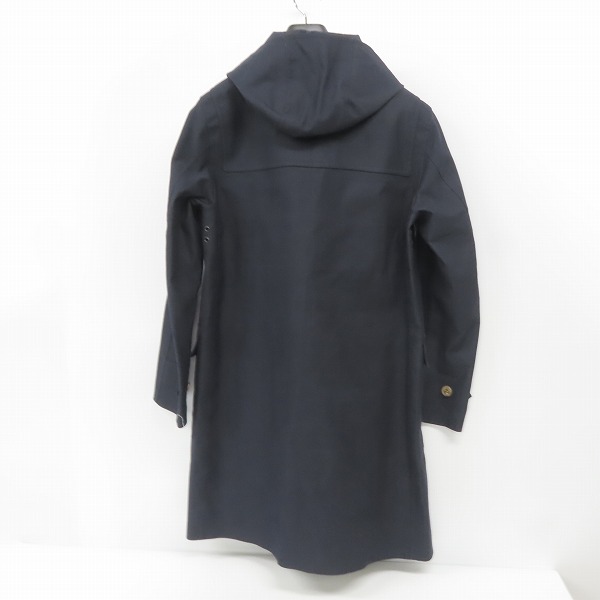 実際に弊社で買取させて頂いたMACKINTOSH × MARGARET HOWELL/マッキントッシュ × マーガレットハウエル ゴム引きダッフルコート Sの画像 1枚目