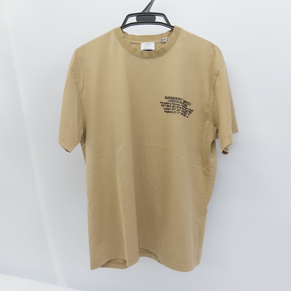 実際に弊社で買取させて頂いたBURBERRY/バーバリー フロント ロゴ 半袖Tシャツ/S 