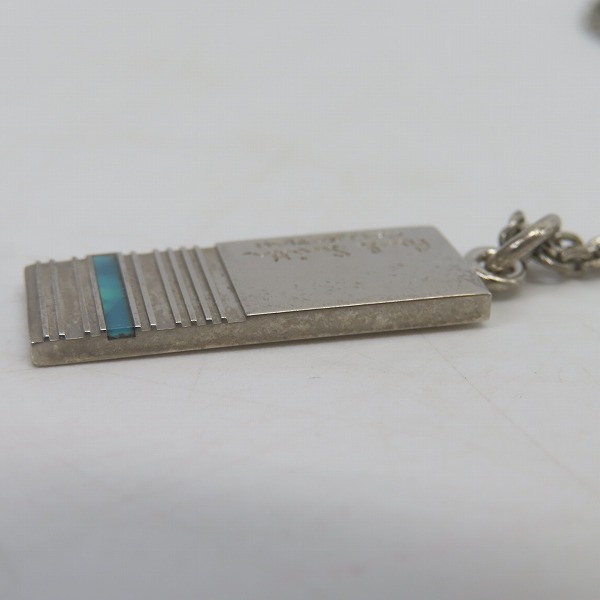 実際に弊社で買取させて頂いたPaul Smith/ポールスミス COLLECTION ロゴ プレート ペンダント/ネックレス チェーン付きの画像 3枚目