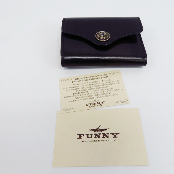 実際に弊社で買取させて頂いたFUNNY/ファニー 三つ折り 財布 ウォレット の画像 9枚目