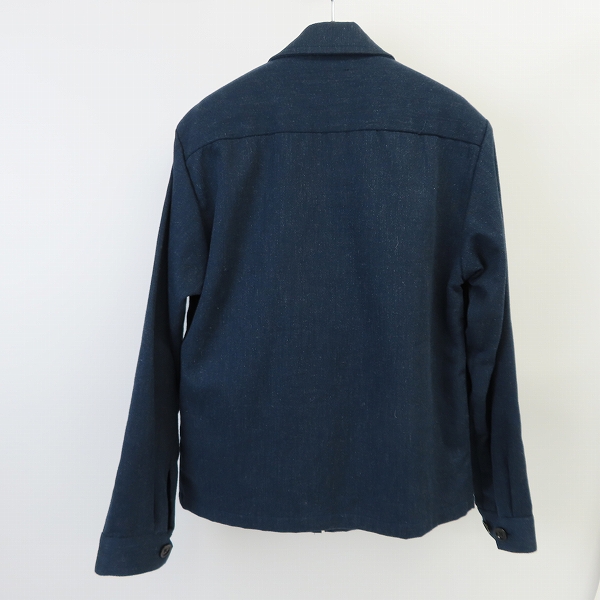 実際に弊社で買取させて頂いたCALEE/キャリー TRICOT WORK JACKET ワークジャケット/Mの画像 1枚目