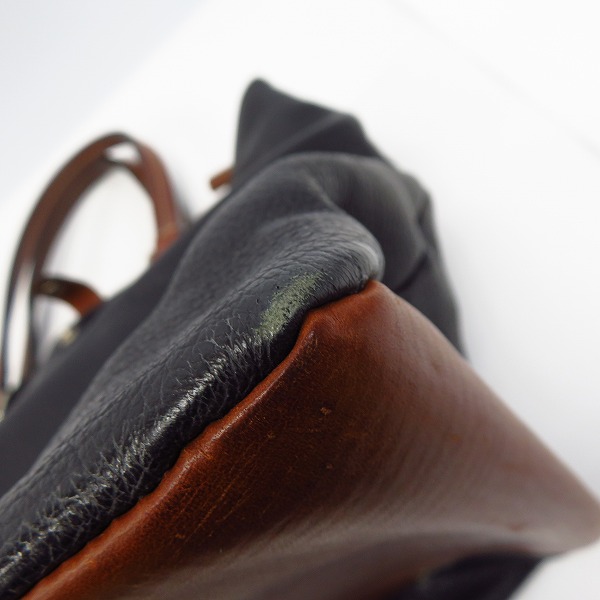 実際に弊社で買取させて頂いたDaniel&Bob/ダニエル＆ボブ TOMORROWLAND/トゥモローランド レザー トートバッグの画像 6枚目