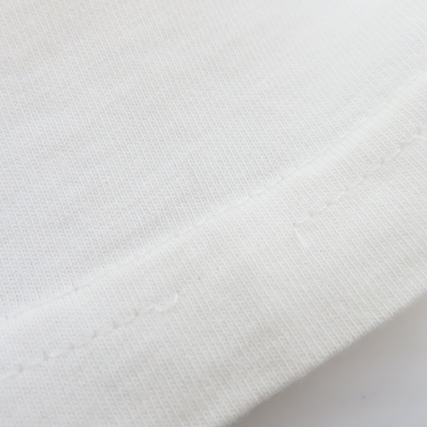 実際に弊社で買取させて頂いた【JPタグ】BALMAIN/バルマン ロゴプリント 半袖Tシャツ ホワイト W7H8601I039/Sの画像 6枚目