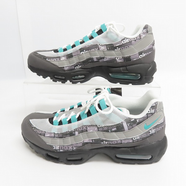 実際に弊社で買取させて頂いた【未使用】NIKE×atmos/ナイキ×アトモス AIR MAX 95 "WE LOVE NIKE"/エアマックス95 スニーカー  AQ0925-001/27.5の画像 3枚目