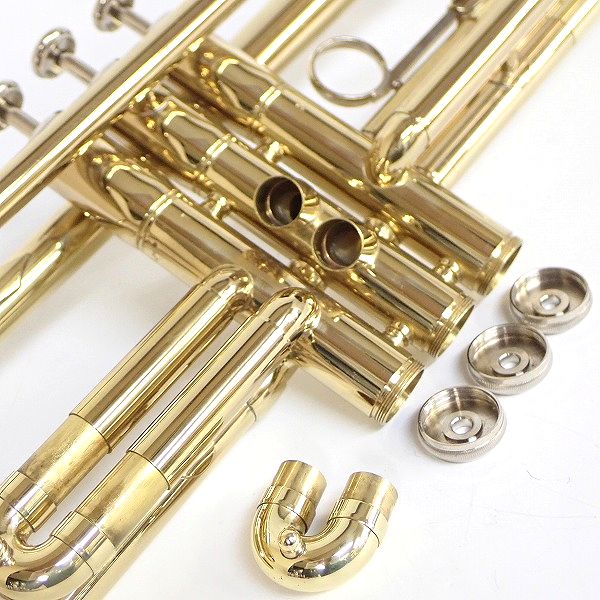 実際に弊社で買取させて頂いたJupiter/ジュピター トランペット JTR-300 管楽器 マウスピース・ハードケース付き の画像 6枚目