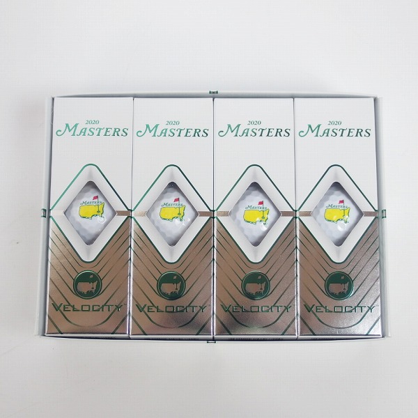 実際に弊社で買取させて頂いた【未使用】Titleist/タイトリスト 2020 MASTERS VELOCITY ゴルフボール 1ダース