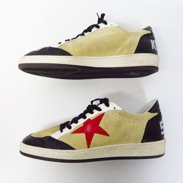 実際に弊社で買取させて頂いたGOLDEN GOOSE/ゴールデングース レザースニーカー/41の画像 3枚目