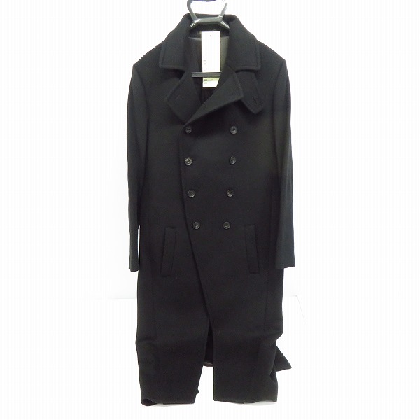 実際に弊社で買取させて頂いた【未使用】ato/アトウ ダブルブレスト チェスターコート AM15D-C17/44の画像 1枚目