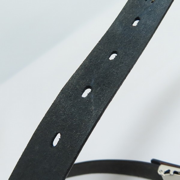 実際に弊社で買取させて頂いたPaul Smith collection/ポールスミスコレクション シングルピンバックル プレーンレザーベルトの画像 4枚目