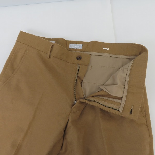 実際に弊社で買取させて頂いたTOMORROWLAND/トゥモローランド 日本製 スラックスパンツ/32の画像 5枚目